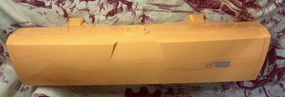 Wrap Master Foil 1500 Orange Foil Wrap Dispenser, Missing one foot.