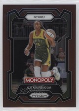 2024 Panini Prizm Monopoly WNBA Brown Prizm 15/249 Ezi Magbegor #8 11oq
