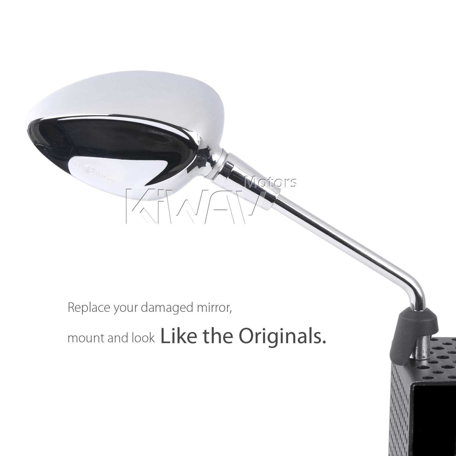 KiWAV Aftermarket Mirror RIGHT HAND fits Sprint 125 150 4T 3V IE (14'-15')