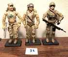 GI Joe ARAH Custom Desert Camo Figure Set Gung Ho Airborne