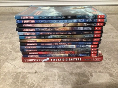 Lot Of 13 I Survived Lauren Tarshis Children's Books - Image 1 of 3