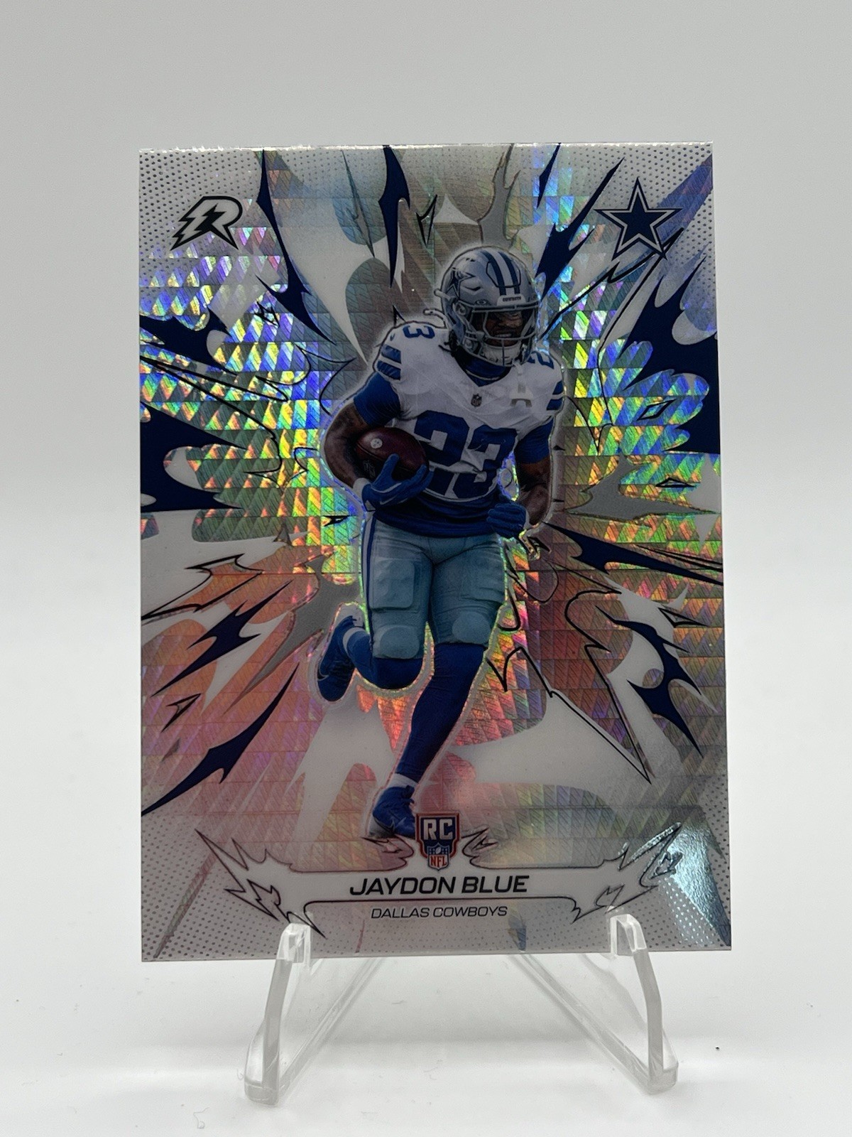 Topps 2026 Jaydon Blue Prism Refractor Dallas Cowboys Rookie RC #125 