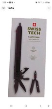 Swiss Tech Taktstock AUS-8 Steel Blade 26-in-1 Folding Multitool
