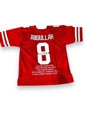 Ameer Abdullah #8 Nebraska Cornhusker Football Autographed Custom Husker Jersey