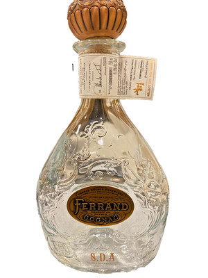 Glass Decantor : Empty Pierre Ferrand Cognac S.D.A. Sélection des Anges Bottle