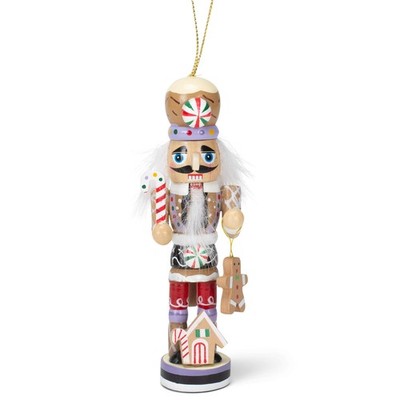 Kurt Adler Gingerbread Man Nutcracker Wooden Christmas Ornament Decoration