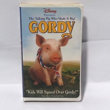 Gordy VHS Tape 1995 Walt Disney Family Movie