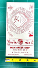 RARE ORIGINAL 1952 Detroit Tigers Baseball Schedule TV schedule Briggs Stadium — photo 2