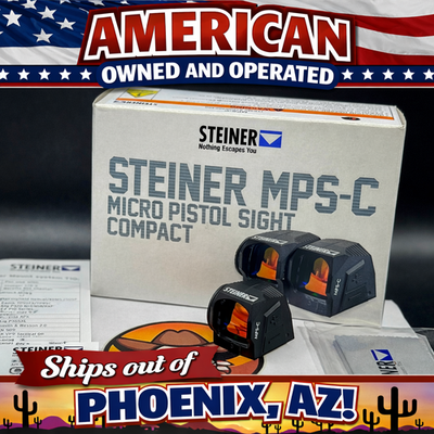 Steiner MPS-C 1.6 MOA RMSc Shake Awake Red Dot Reflex Sight Optic