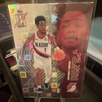 #ad #ad Topps Chrome Anfernee Simons Rookie #70 Portland Trail Blazers 2024 25 $40.99