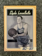 Clyde Lovellette Minneapolis Lakers Oversized Postcard 5x7 NBA Basketball