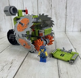 LEGO Power Miners: Rock Wrecker (8963) - 99% Complete w Minifigures & Manual