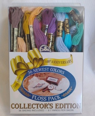 DMC 100th Anniversary Cross Stitch Collector's Ed Thread Floss Pack 35 Skeins 