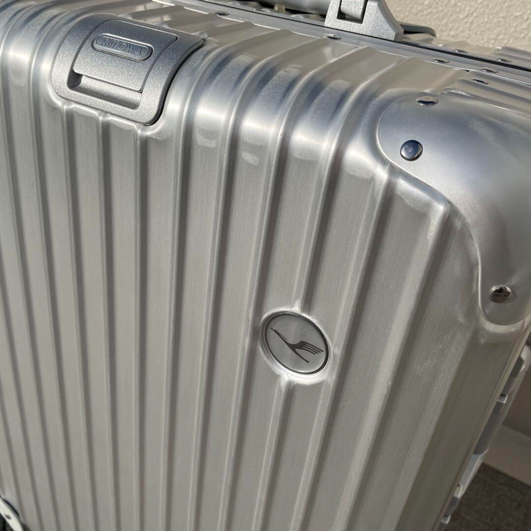 Rimowa Lufthansa 45L Silver 4-wheels Carry Case Suitcase | eBay