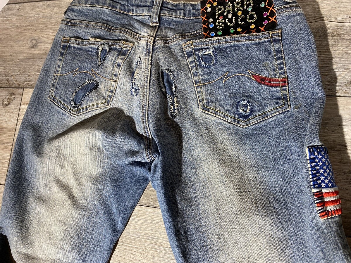 Vintage PARASUCO Ergonomic Jeans Low Rise Flare Jeans Women's Size