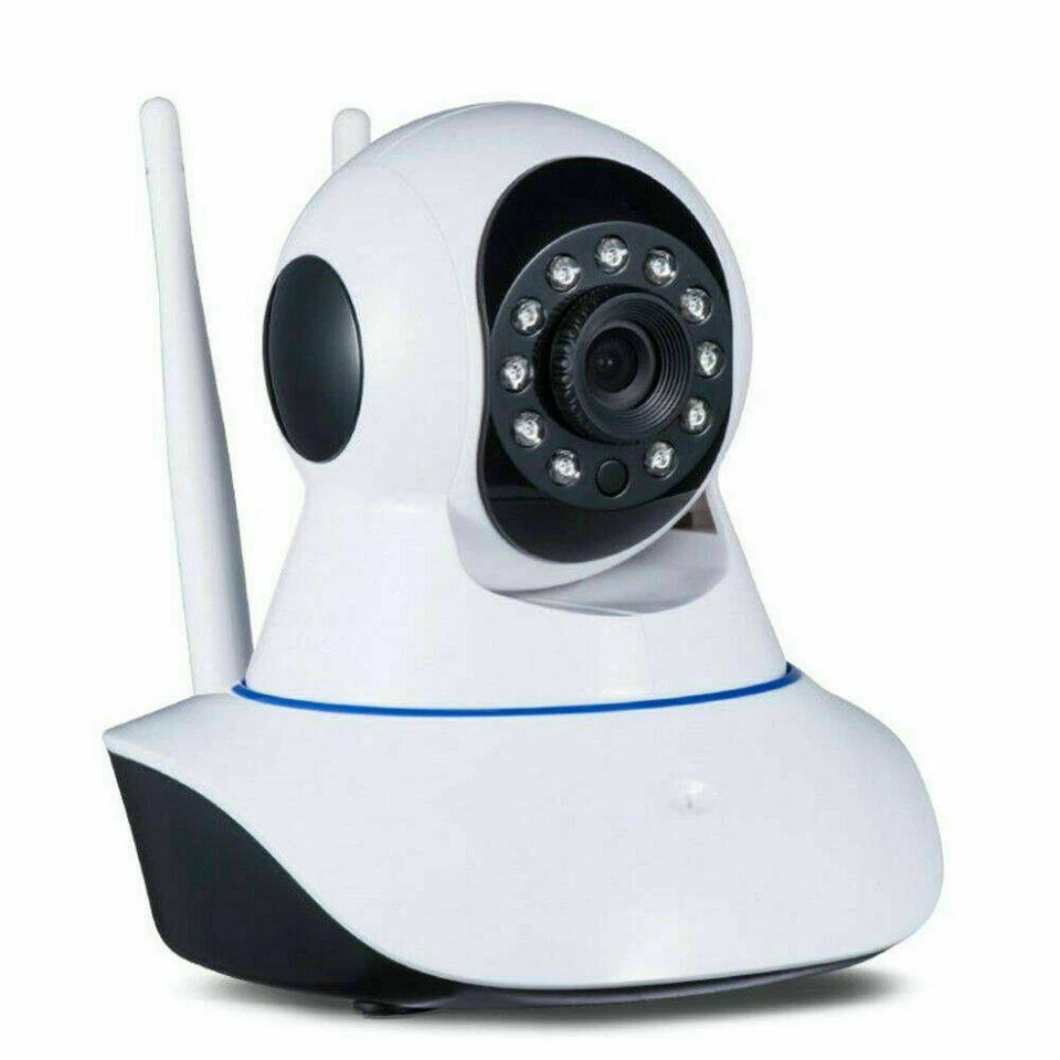 TELECAMERA 1080P HD WIRELESS INTERNA SD IP CAMERA MOTORIZZATA IR INFRAROSSI WIFI - Immagine 2 di 2