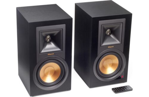 Klipsch R-15PM Powered Speakers Black B stock - Picture 1 of 6