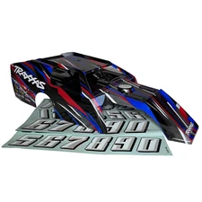 Fits Traxxas Slash Modified Body Factory Painted RED Cage / Supports & Mounts