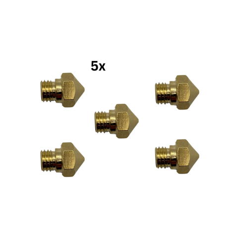 5x MK10 0.2 Messing Düse Nozzle M7 für 3D Drucker Zubehör Qidi Tech 0.2mm x-max - 第 2/4 張圖片
