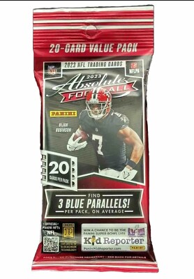 Panini Absolute Football 2023 NFL Trading Cards 20 Card Value Pack