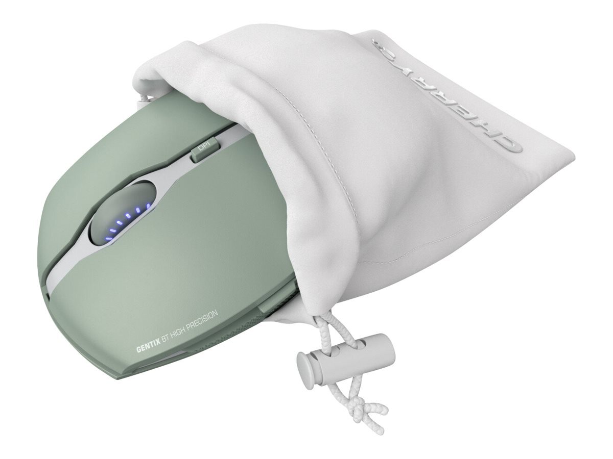 Cherry GENTIX BT Ambidestro Ottico Bluetooth 2000 DPI Verde Mouse JW-7500-18