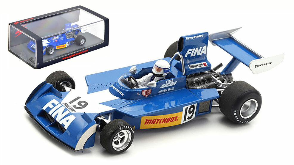 Spark S9651 Surtees TS16 #19 Brazilian GP 1974 - Jochen Mass 1/43 Scale