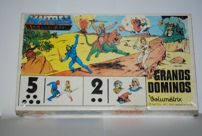 Les Maîtres De L'Univers - Jeu De Domiloto - Volumetrix 1984 - Neuf En Boite P Image 486353 Grande