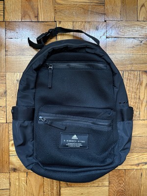 Adidas Classic 3 Stripes Basketball Soccer Athletes Backpack - Black