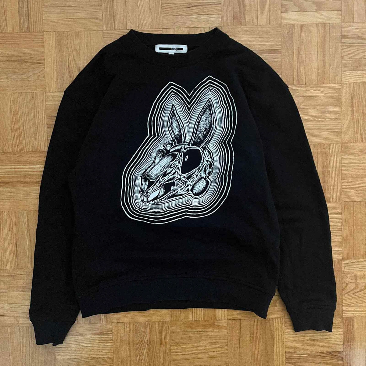 Alexander mcqueen rabbit sweatshirt store
