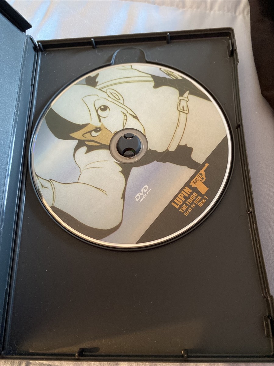 Lupin The Third 3 Rd First TV Series DVD ,Early Print , RARE, NTSC