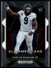 2021 Panini Prizm Draft Picks - All-American Carlos Basham Jr. #197 Silver Prizm