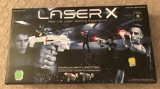 NEW Laser X 2 Blasters Set for 2 Players Real-Life Laser Tag Gaming Experience