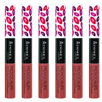 (6 Pack) Rimmel Provocalips 16 Hour Kissproof Lipstick, Make Your Move, 0.14 Oz