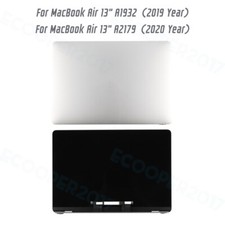 LCD Screen For MacBook Air 13" A2179 A1932 2019-2020 Year EMC 3302 3184 Silver