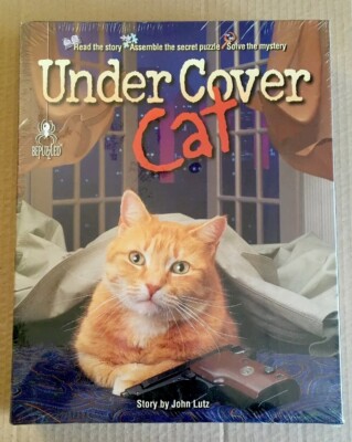 Under Cover Cat Puzzle 1000 Teile BePuzzled Murder Mystery Spiel Neu & Versiegelt OOP