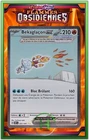 Bekaglaçon EX- EV3:Flammes Obsidiennes - 222/197 - Carte Pokémon Française Neuve