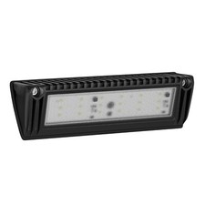 9 Rectangle Led Rv Porch Light Black 12 V Scare Light Outdoor Lighting