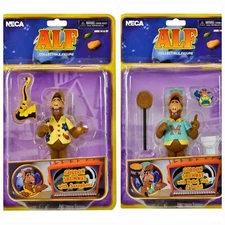 NECA ALF Gordon Shumway (SEE DETAILS) 2023 Target Exclusive Figures 2 Pk Lot