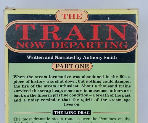 The Train Now Departing After Steam Part 1 Europe VHS VCR Tape 87 Minutes 1988 - Picture 5 of 8
