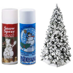 Neve Finta Per Decorazioni Natalizie.Solchim Neve Spray Artificiale Decorazioni Natalizie Alberi Di Natale Presepe Ebay