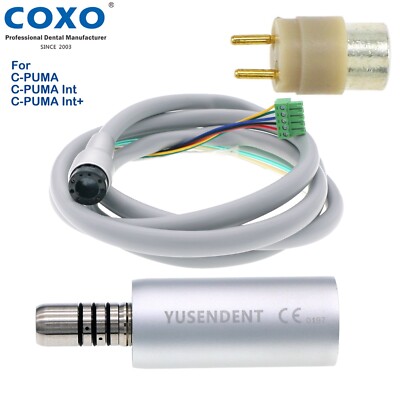 COXO Dental Electric Micro System C PUMA INT Spare Motor Head Cable Tube Bulb