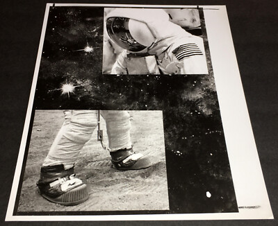 APOLLO 11 ASTRONAUT UNIFORM CONCEPTION 1966 ORIGINAL AP PRESS ...