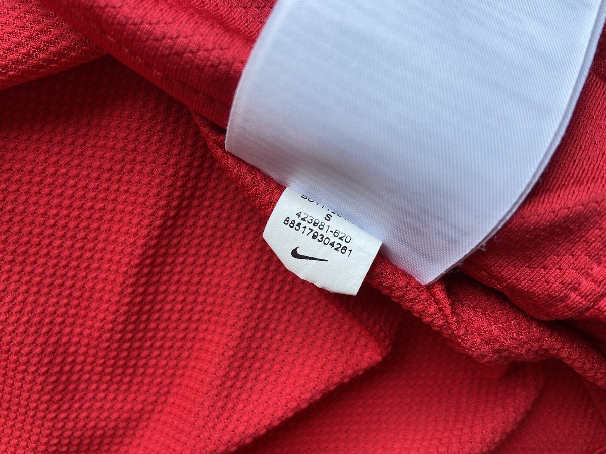 希少　Nike ナイキ　アーセナル 英国製　made in uk XXL ARSENAL LONDON 2011 2012 HOME FOOTBALL SHIRT SOCCER JERSEY L