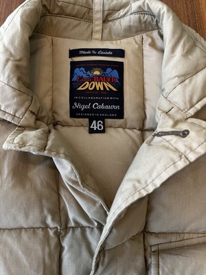 Nigel Cabourn x Eddie Bauer Down Jacket Size 46 US 36/38 Made 