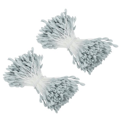 2.5mm Double Heads Flower Stamen, 680 Pcs Artificial Flower Pistil, Dark Blue