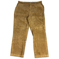 Polo Ralph Lauren Corduroy Pants Vintage Chino Brown Size 40x30 fits 38x29 