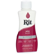 5 Pack Rit All-Purpose Liquid Dye, Wine, 8 fl...