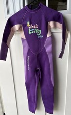 Dive and Sail X-Manta Full Wet Suit Neoprene Kids XXL Ocean Vacation Fun Purple