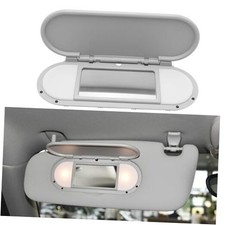 Sun Visor Vanity Mirror Cover Compatible with Mini F55 Makeup Mirror Gray