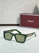 Jacques Marie Mage WALKER Sunglasses Green/Green 53-21-145mm With Case New